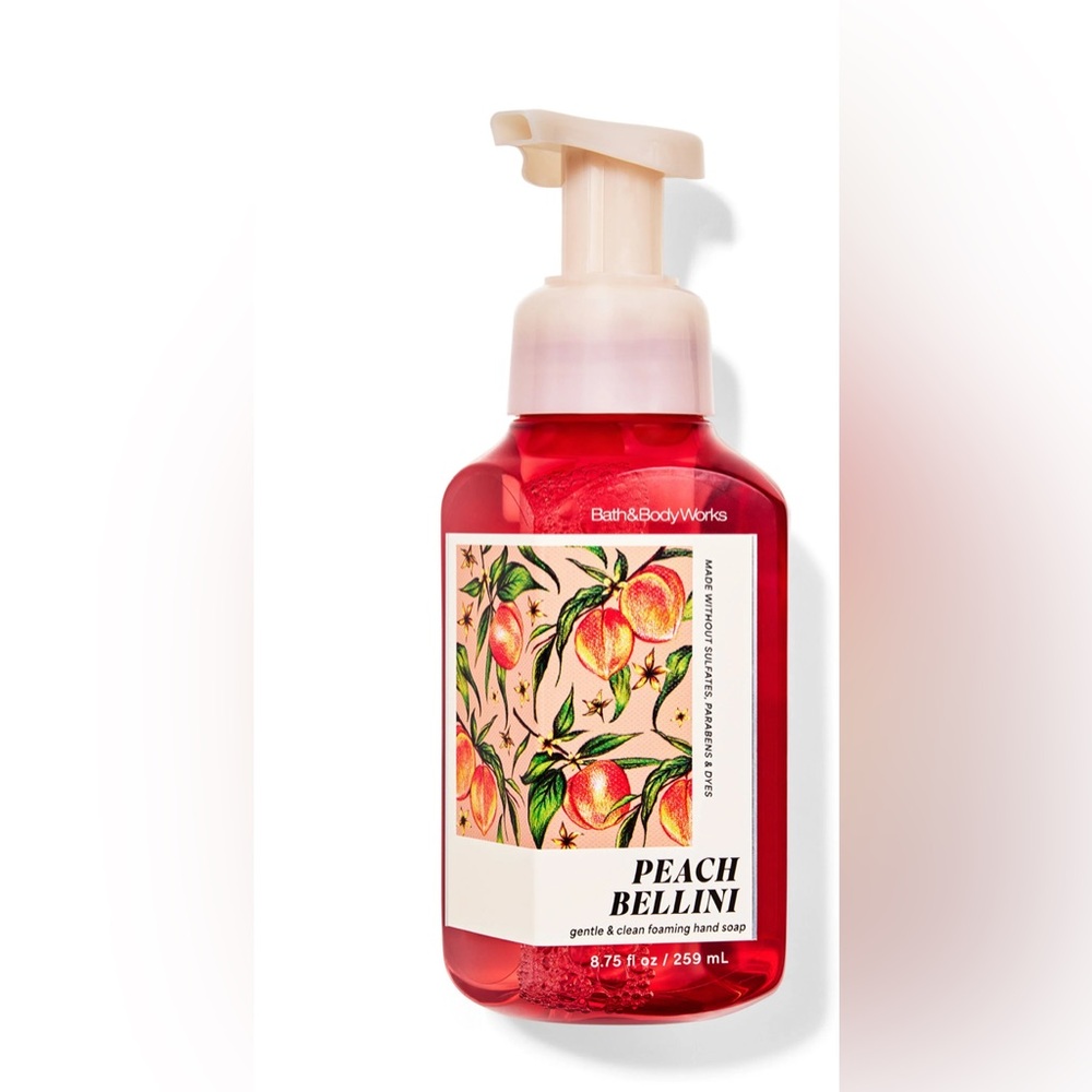 Bath & Body Works Peach Bellini gentle & clean foaming hand soap